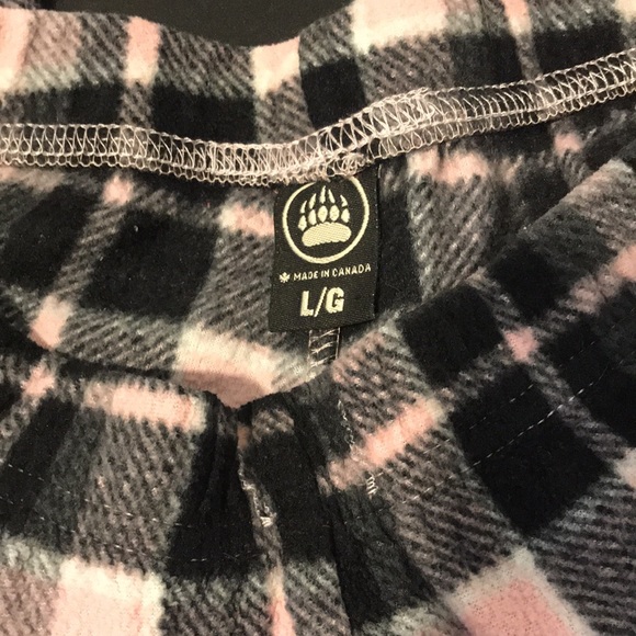 Kids Muskoka Bearwear fleece cottage pants - Picture 4 of 5